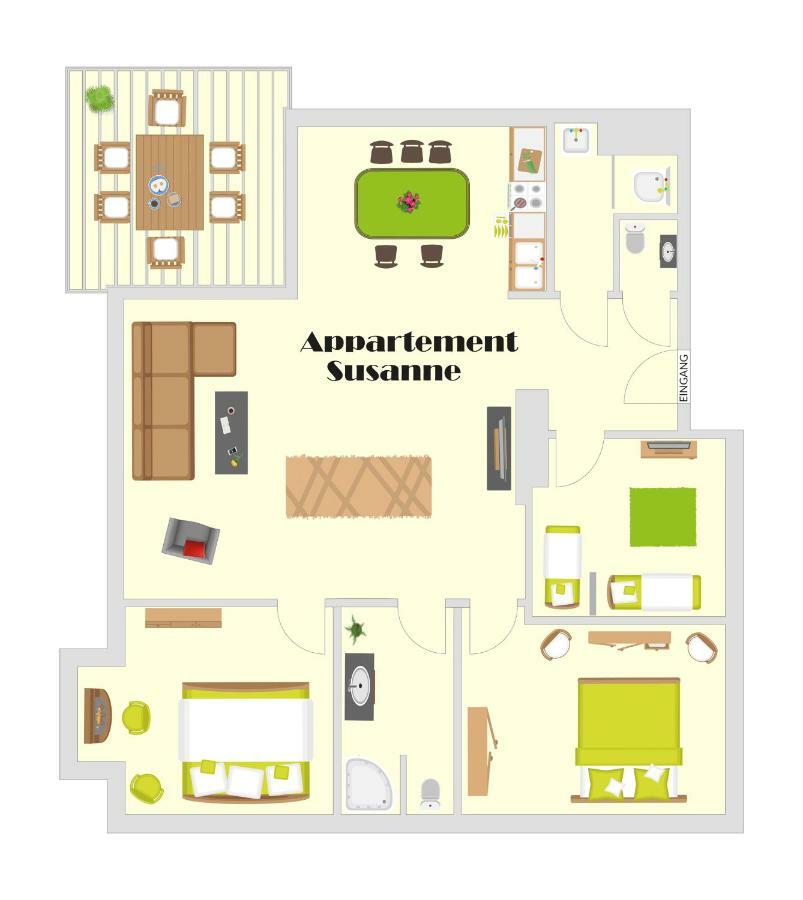 Pannonia Appartements Нойзідль-ам-Зе Екстер'єр фото